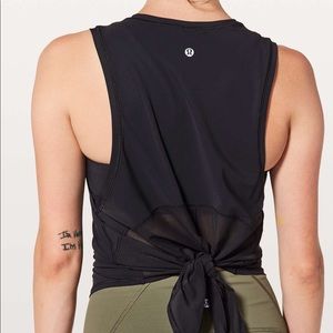 Lululemon Black Ace Tank Top